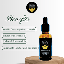 Load image into Gallery viewer, the beard engineer - natural beard oil - world_s finest organic carrier oils
